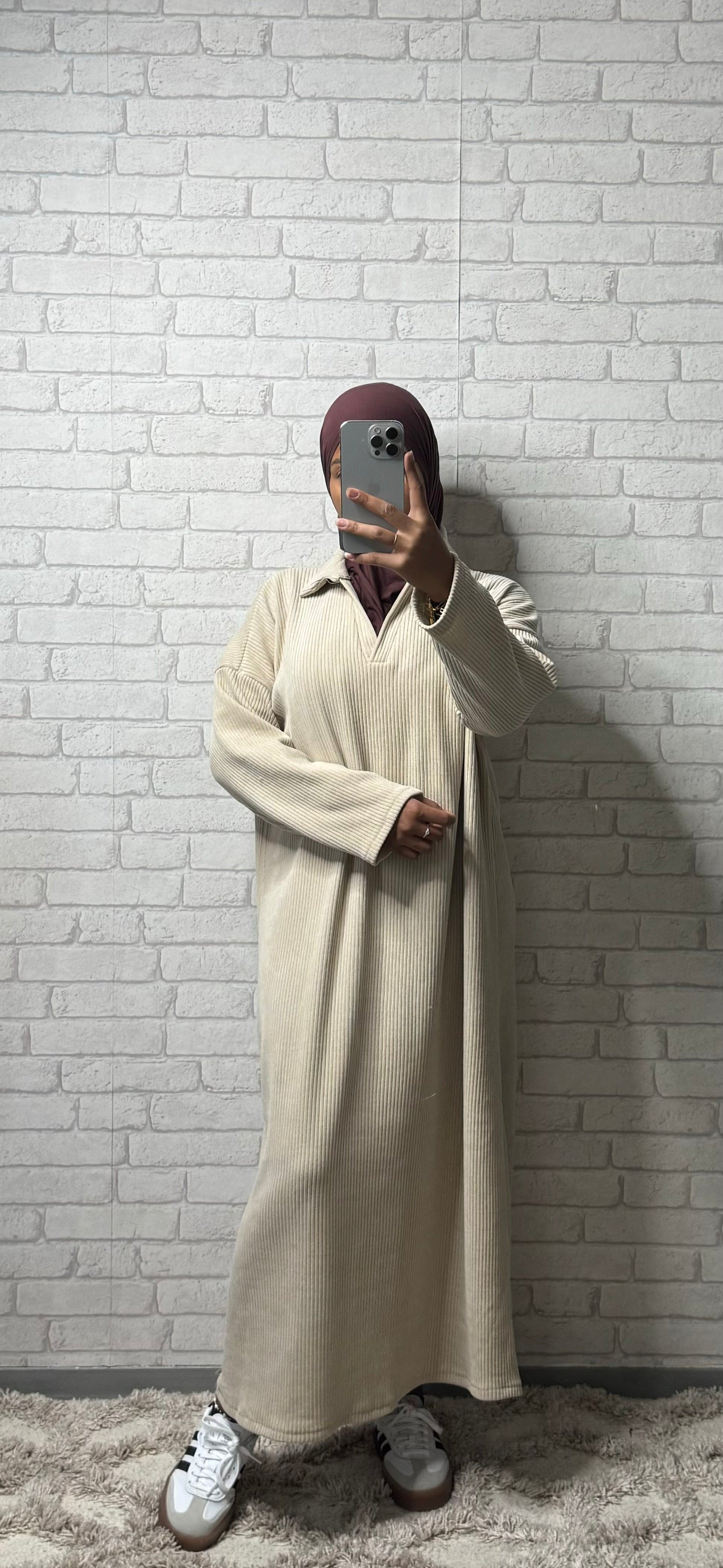 Robe JAMILA - BEIGE