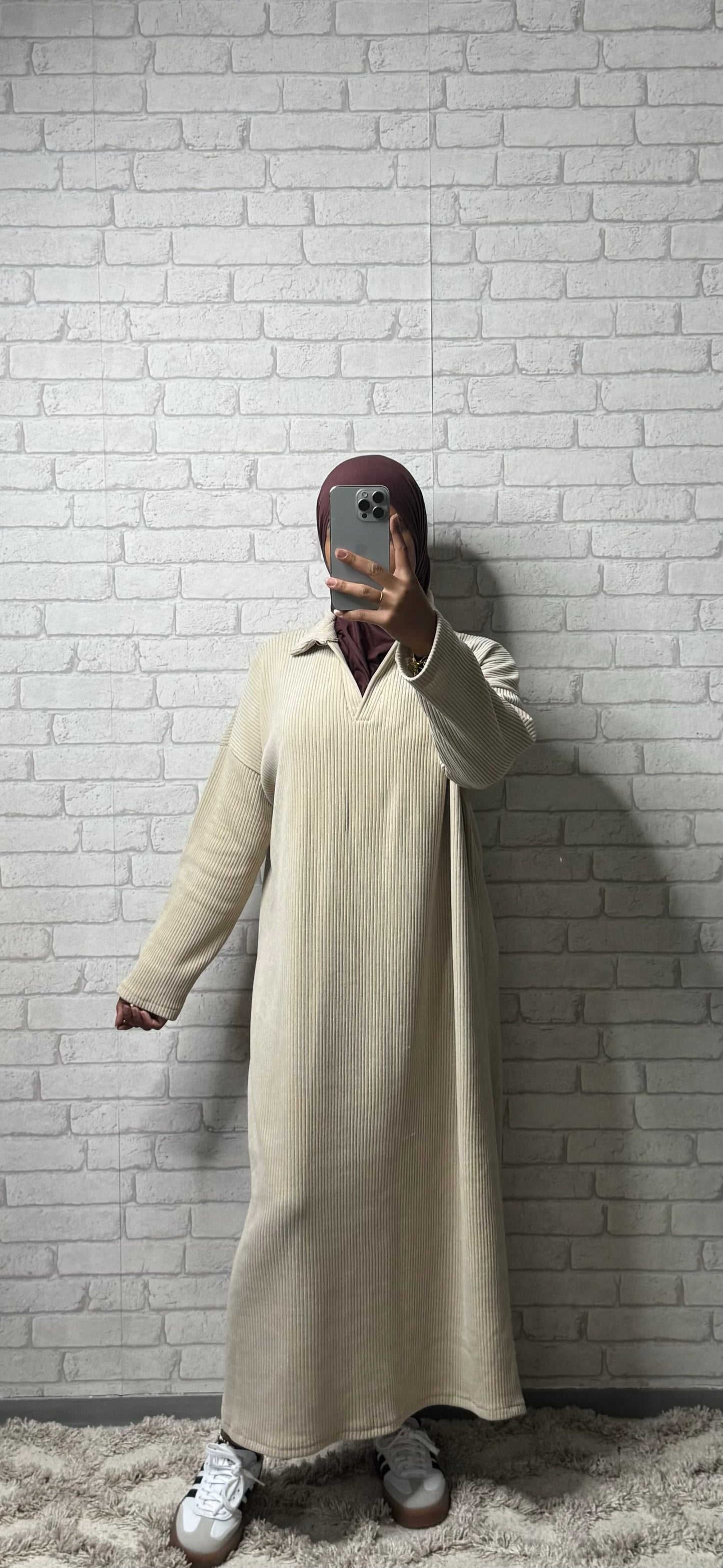 Robe JAMILA - BEIGE