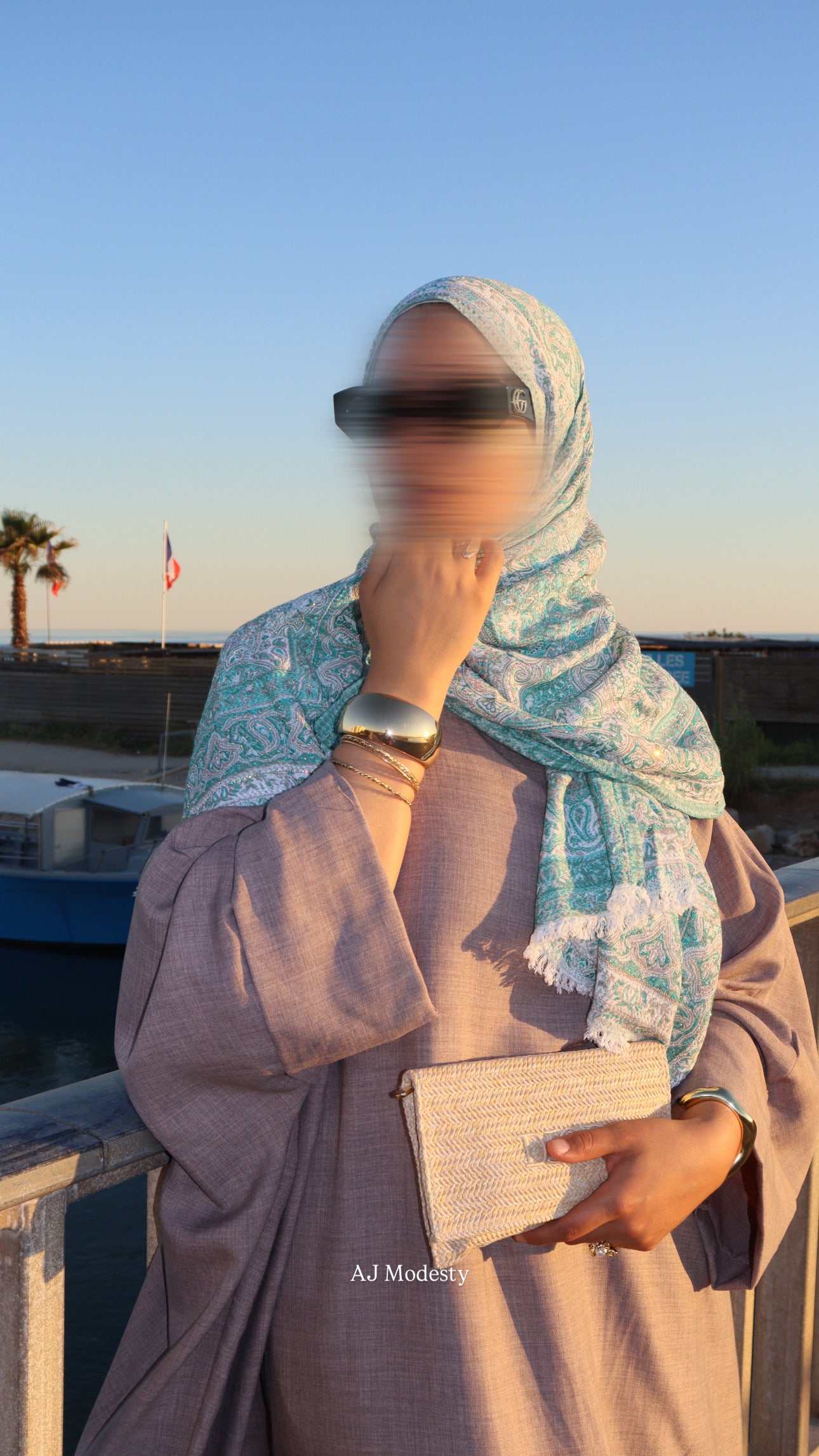 Abaya FARASHA - TAUPE