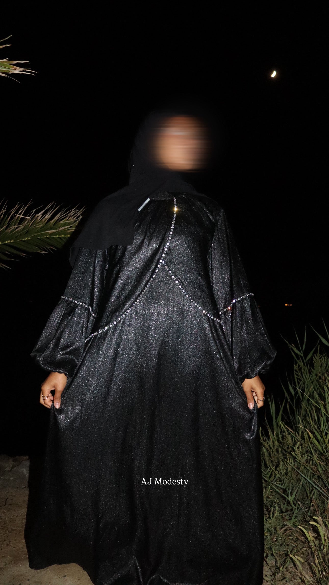 Abaya SHERAZ - Noir