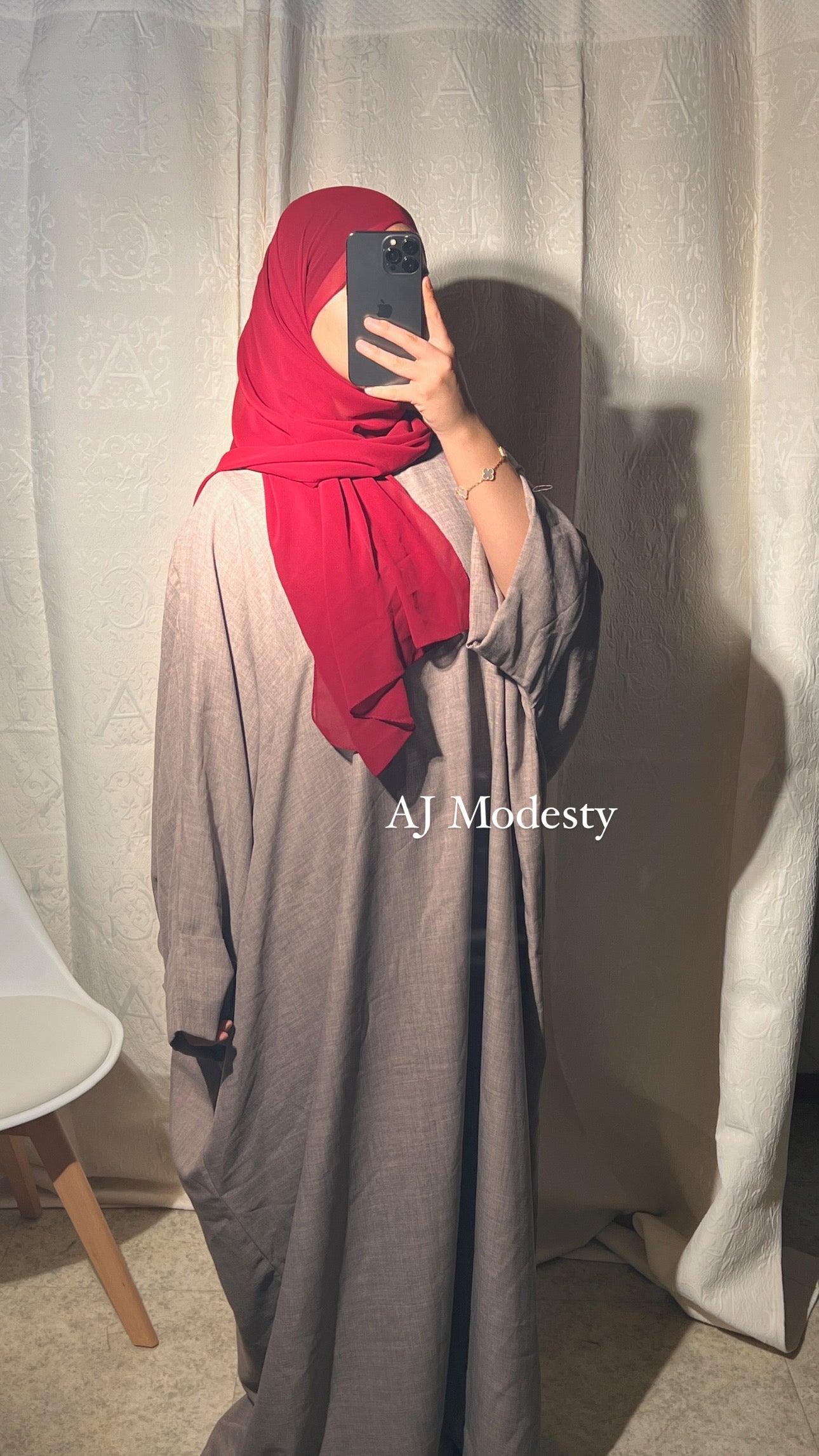 Abaya FARASHA - TAUPE