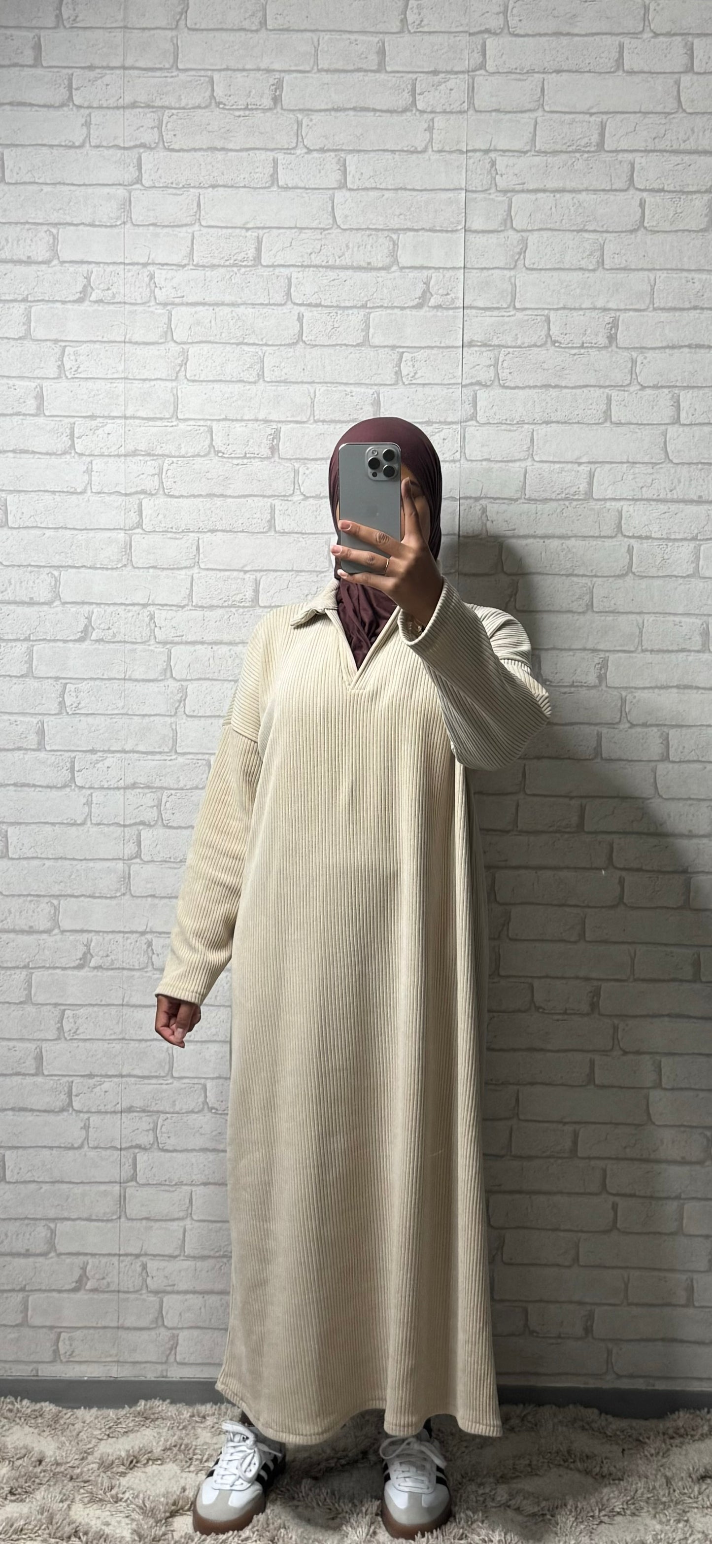 Robe JAMILA - BEIGE