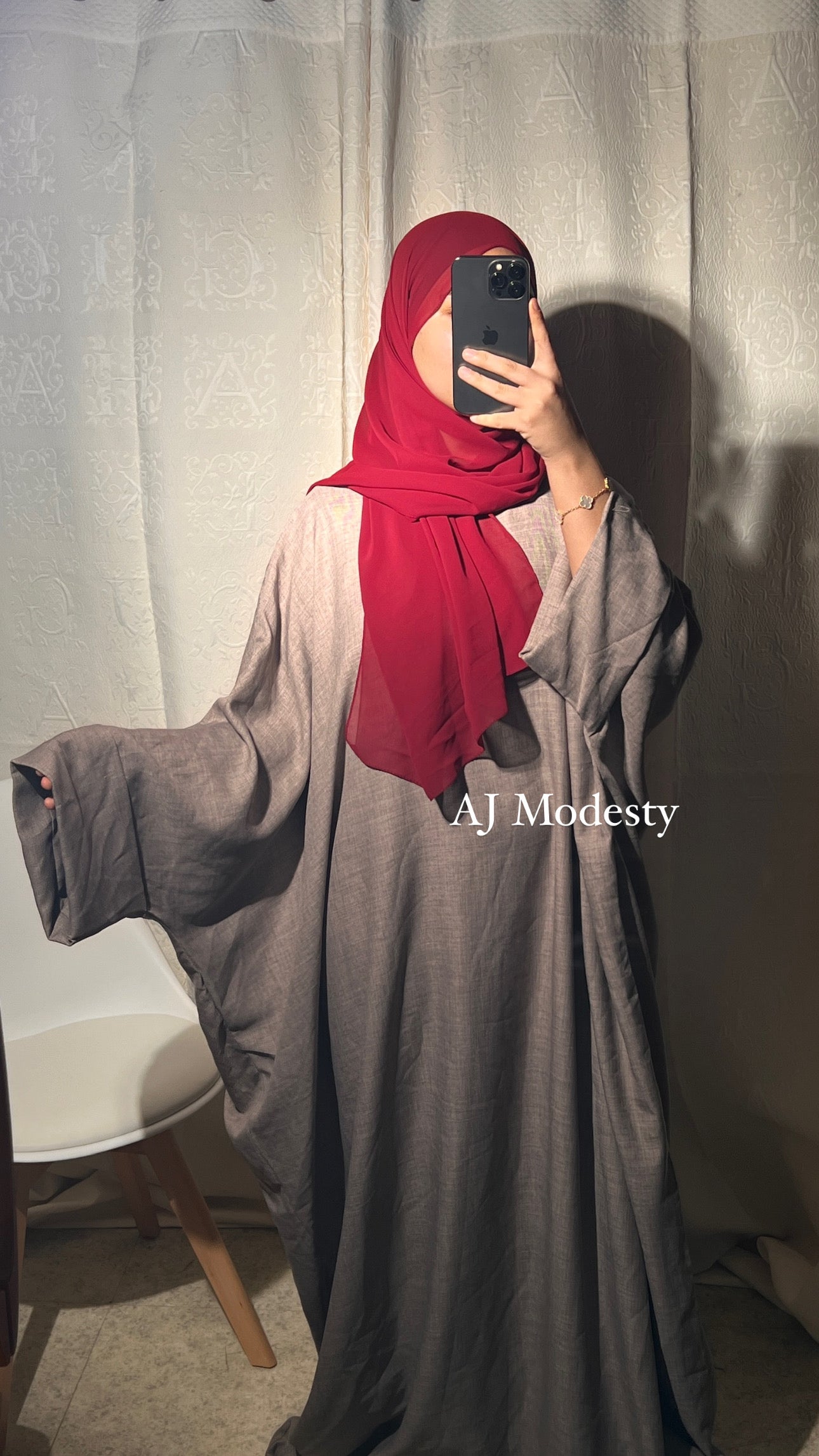 Abaya FARASHA - TAUPE