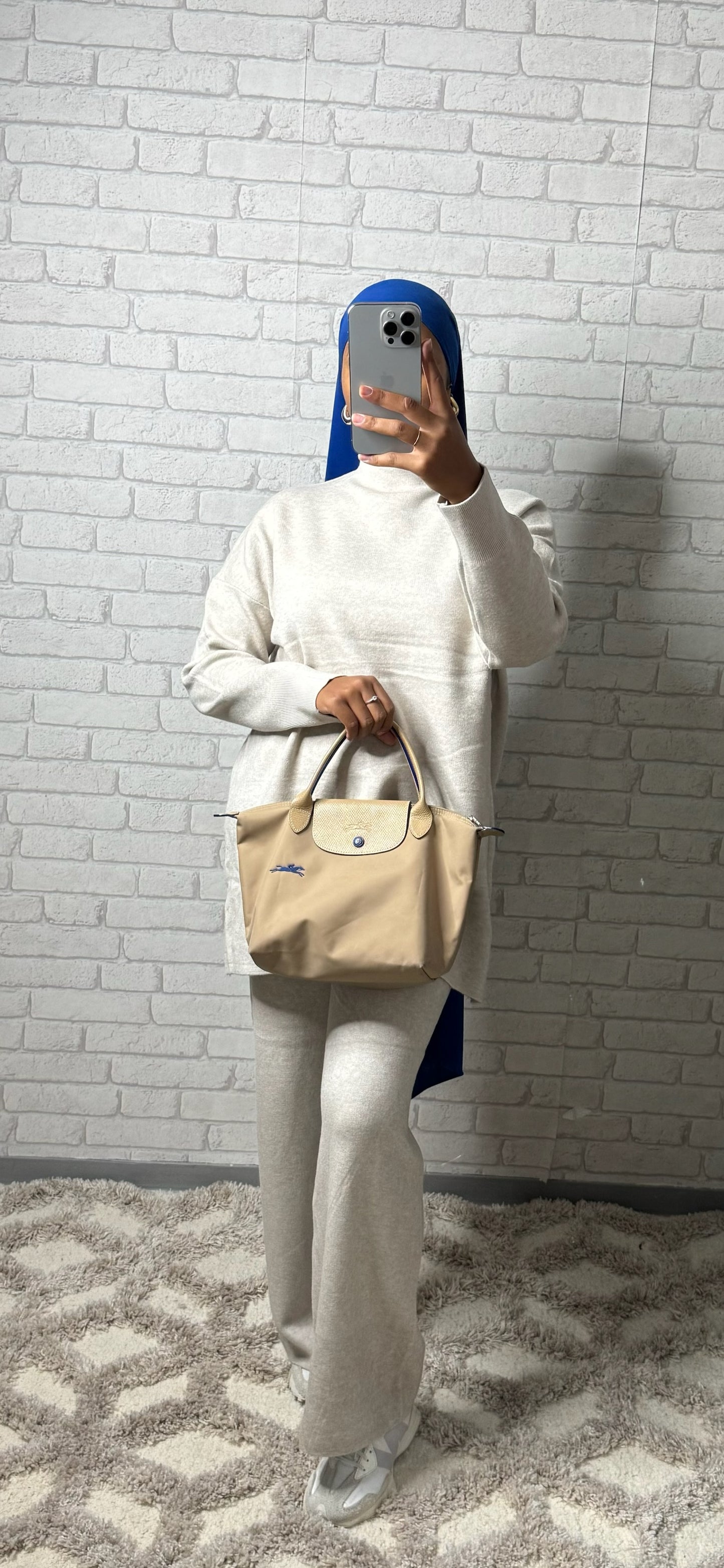 Ensemble effet CACHEMIRE - BEIGE