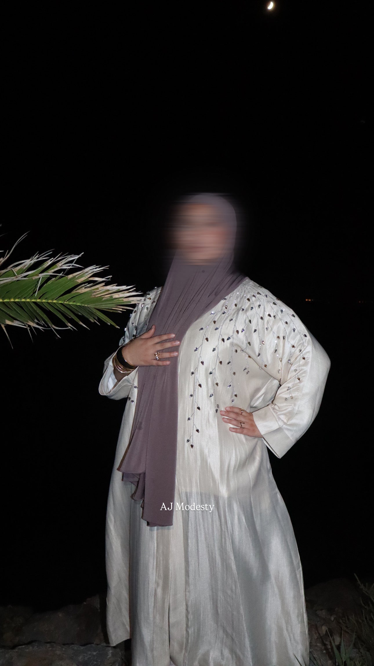 Abaya LAYAL - Nude