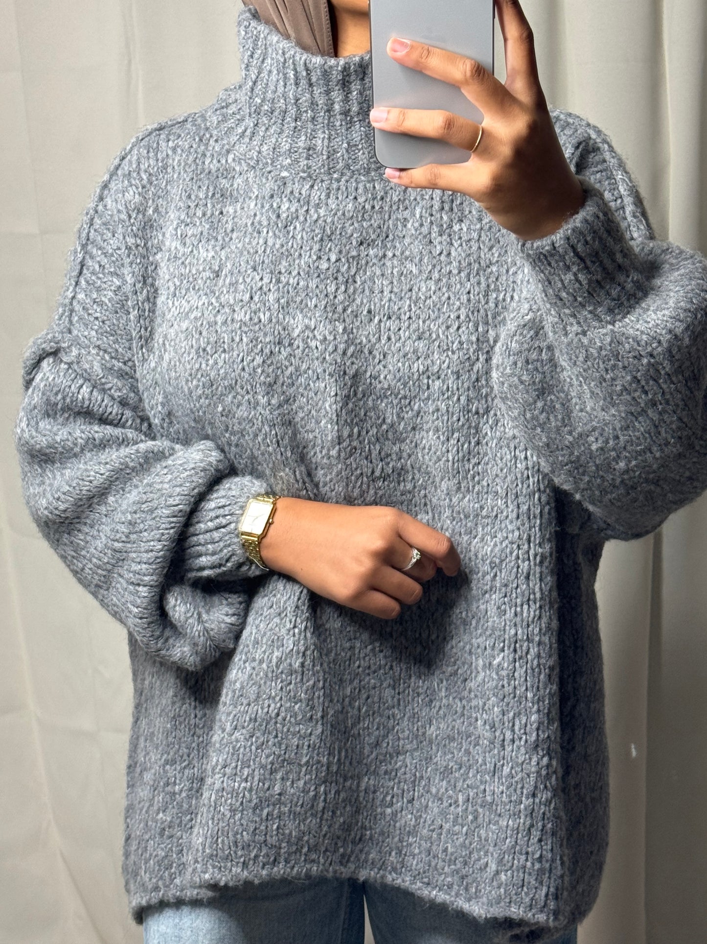 Pull TEDDY - GRIS