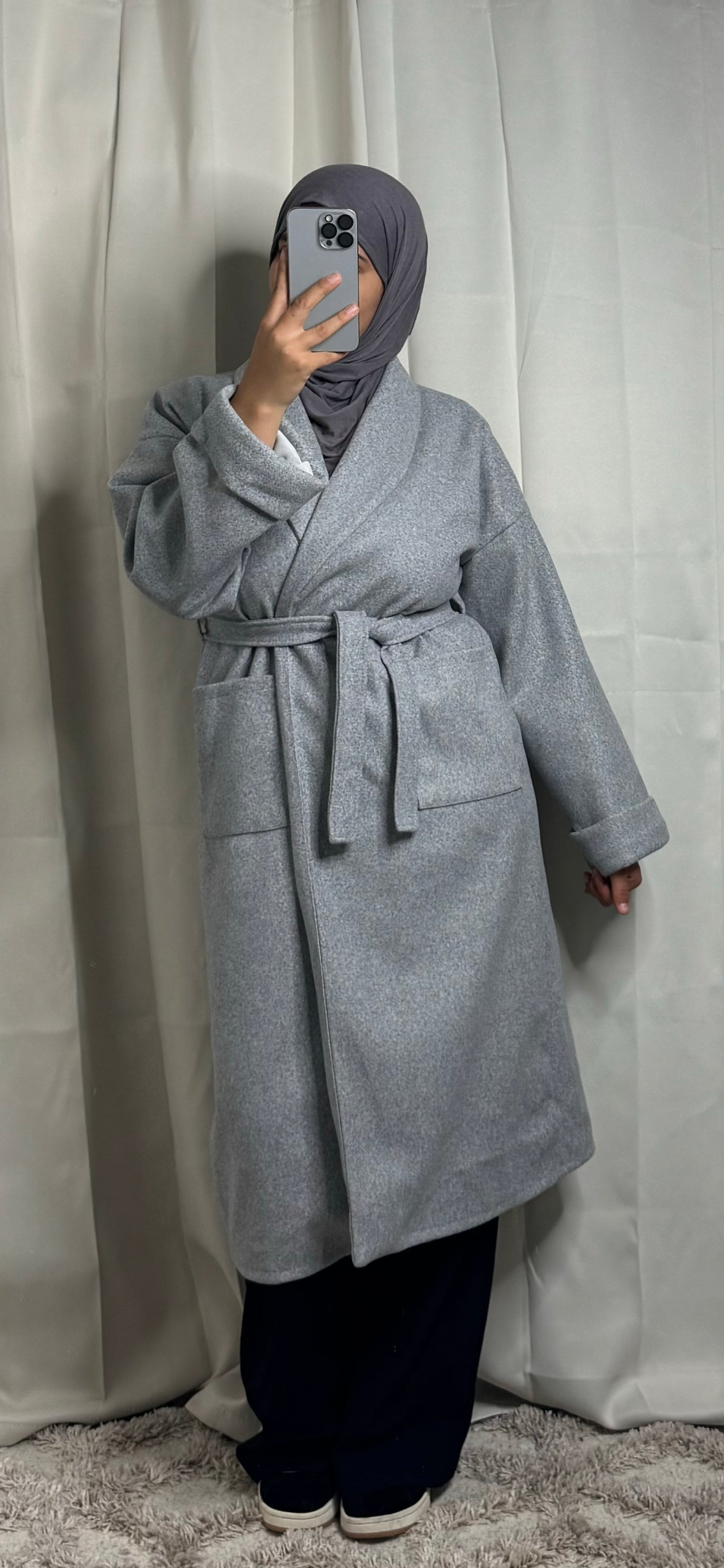 Manteau AYA - GRIS