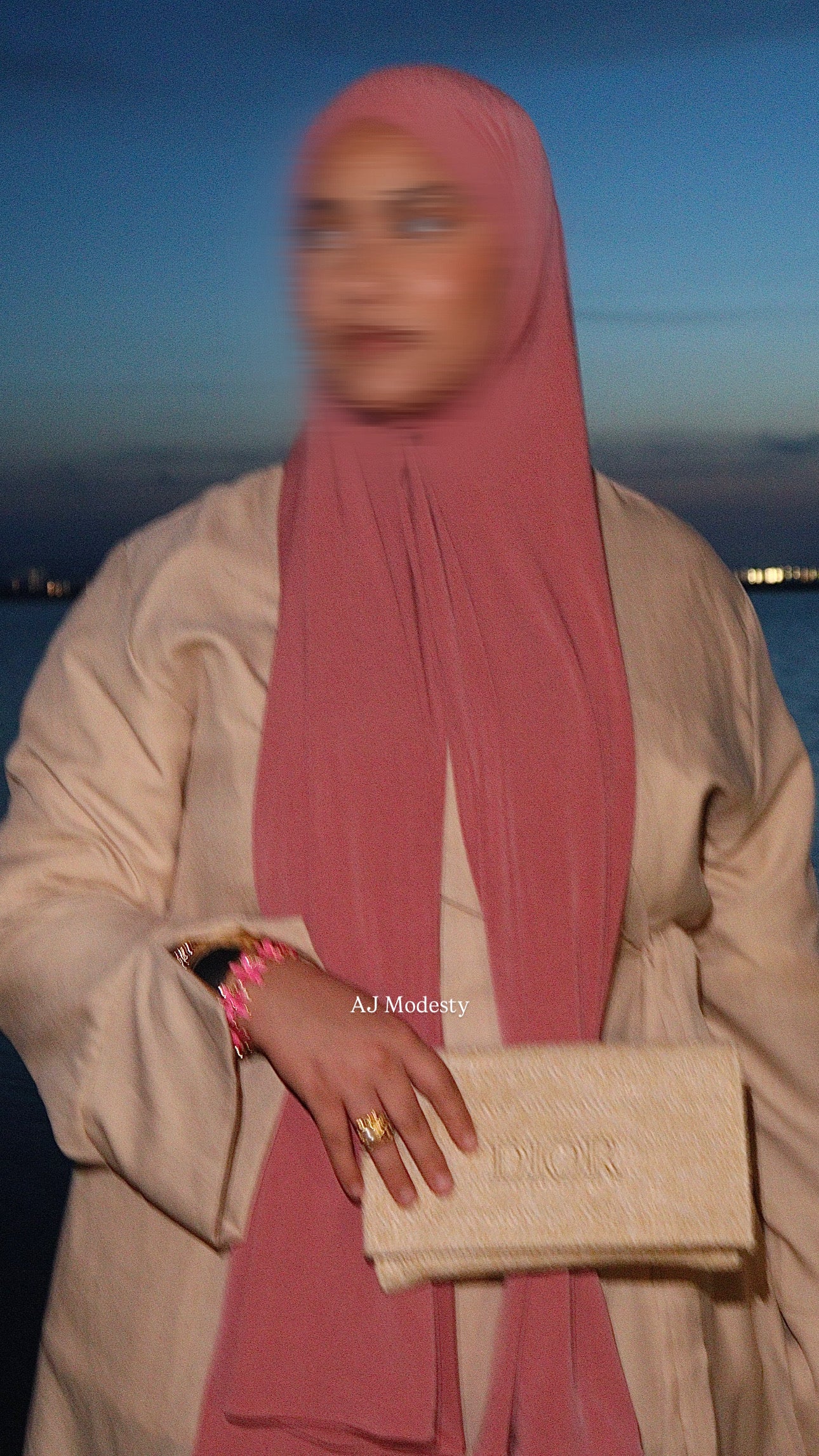 ROBE LAYINA - BEIGE