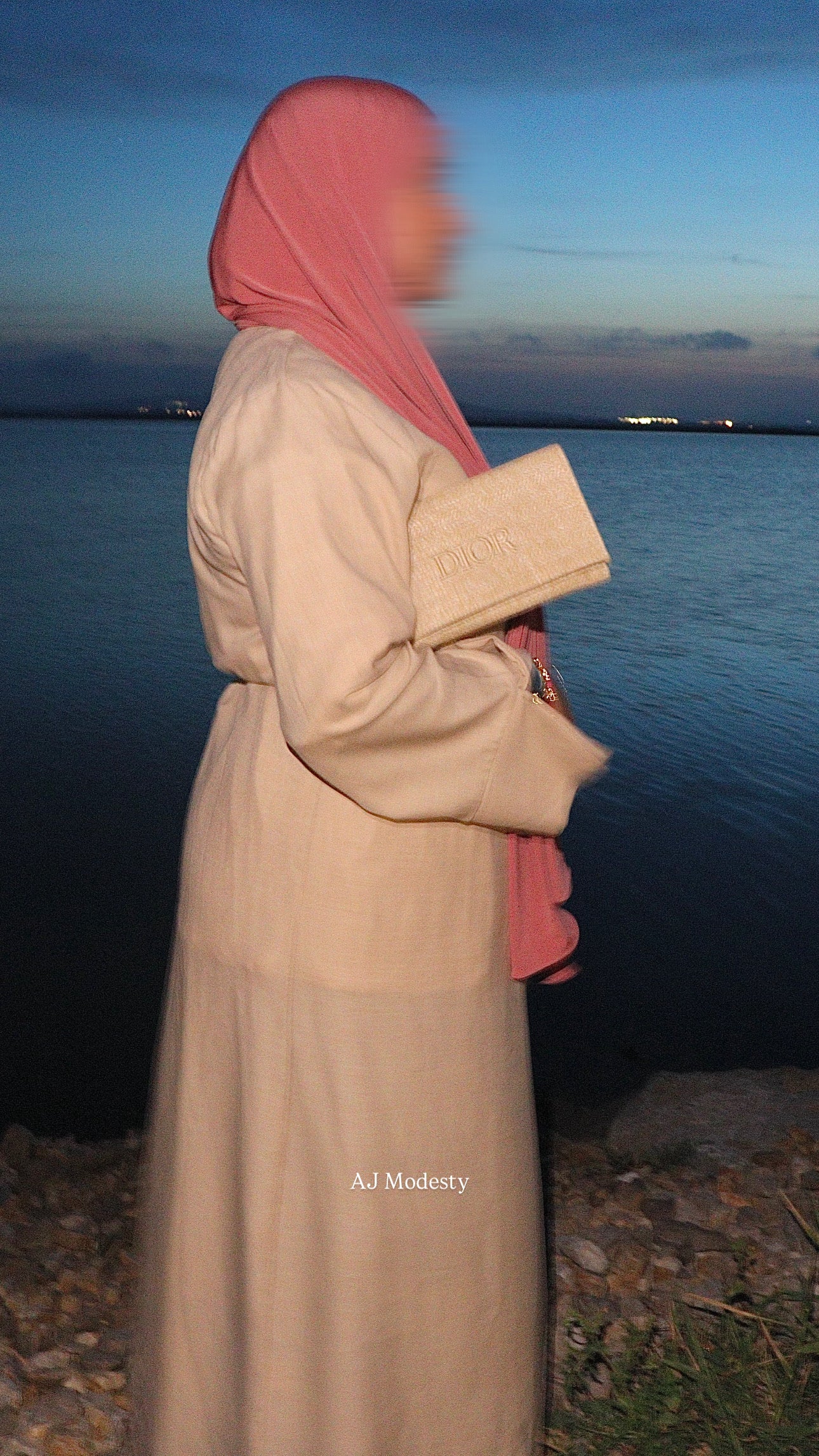 ROBE LAYINA - BEIGE