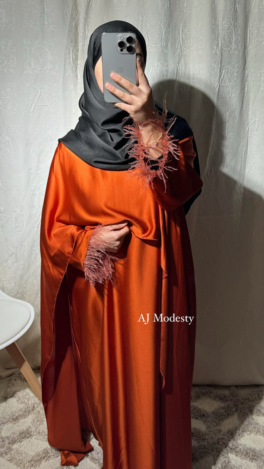 Robe ELYA - ORANGE