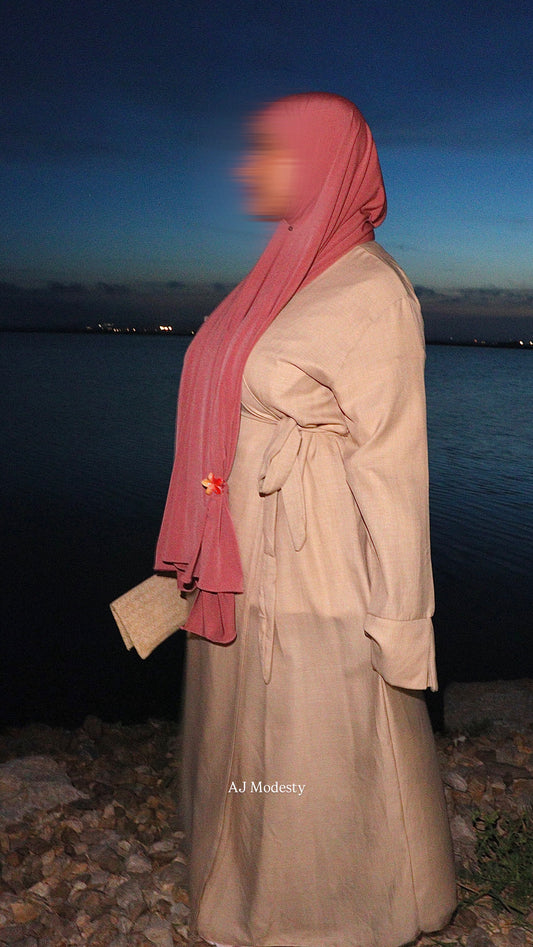 ROBE LAYINA - BEIGE
