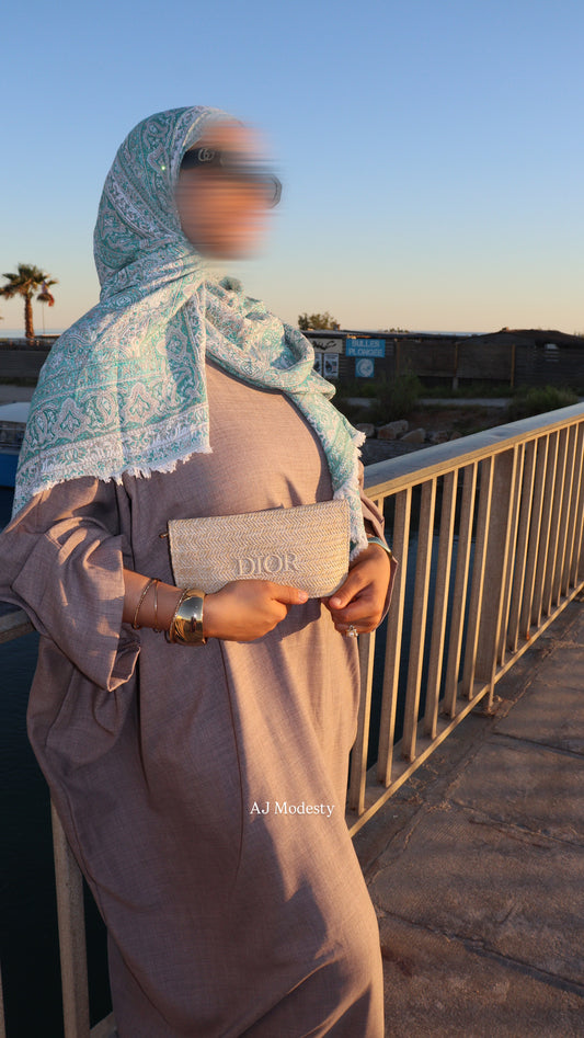 Abaya FARASHA - TAUPE