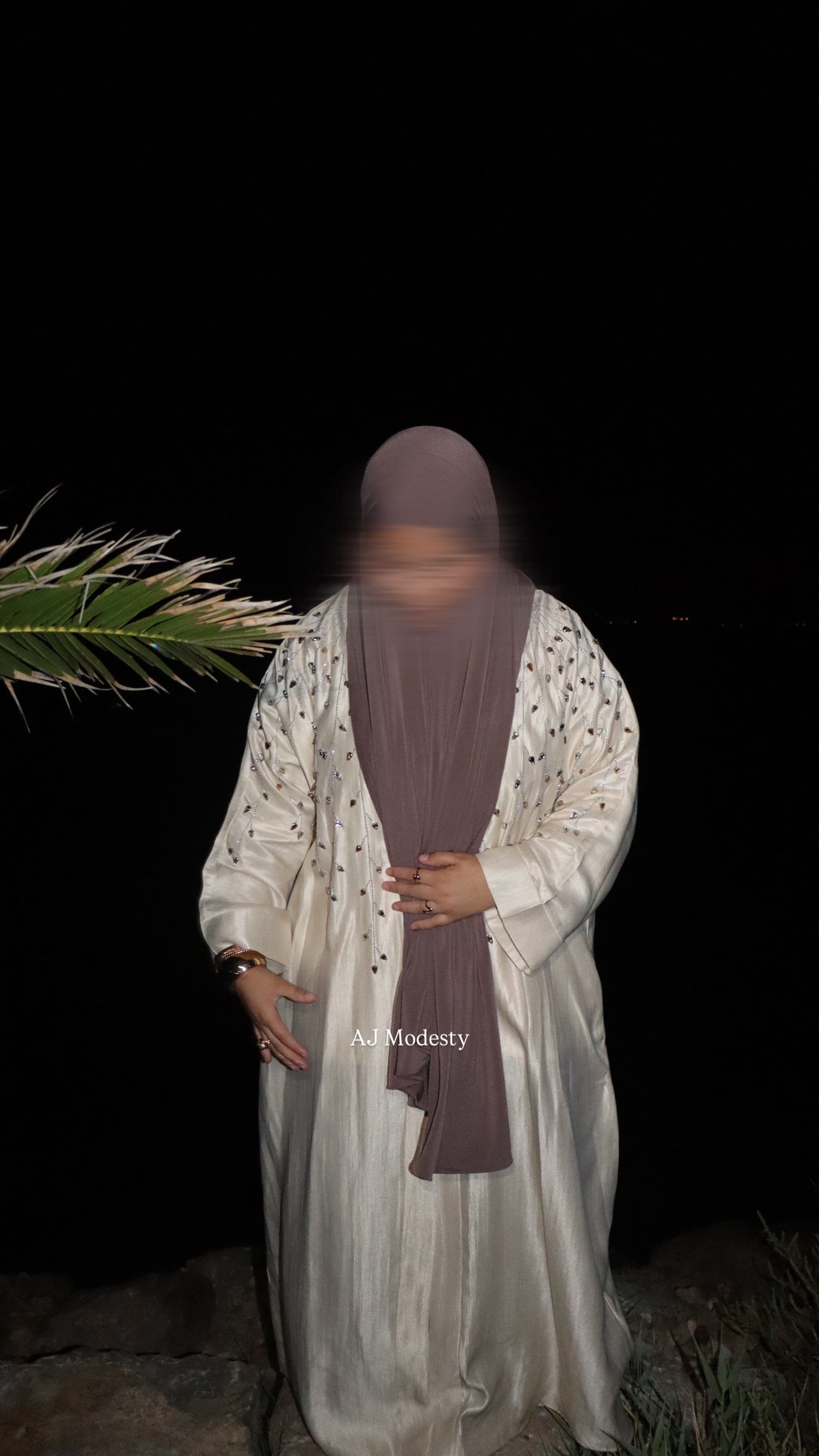 Abaya LAYAL - Nude